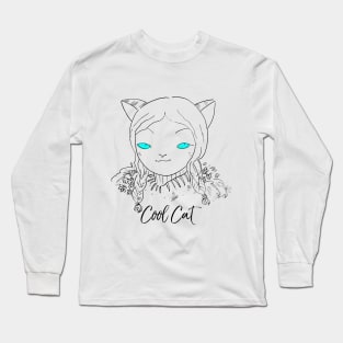 Cool Cat Long Sleeve T-Shirt